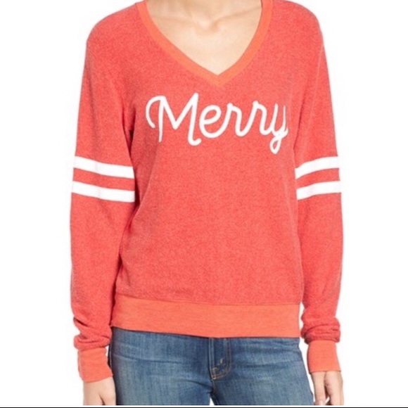 Wildfox “Merry” V-neck Sweater - Picture 8 of 8
